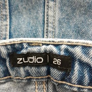 Zudio High Waist Wide Leg Jeans (Women's)