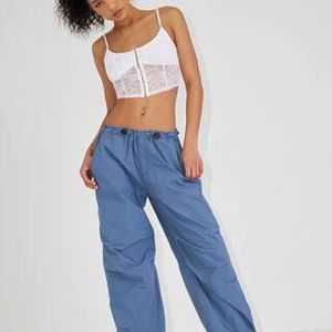 PARACHUTE PANTS BLUEISH GREY