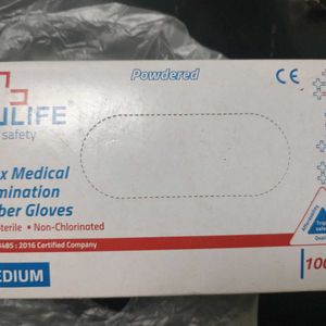 Latex Medical Examination Rubber Gloves