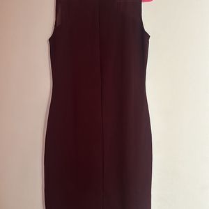 Miss Chase Bodycon Redwine Dress