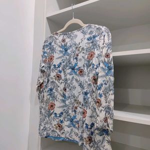 Fig Women's Floral Printed Top