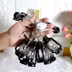 Black Lantern Fairy String Light For Home Decorati