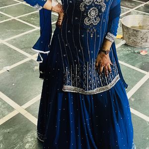 Suit With Flairs Lehnga