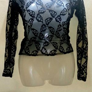 Full Sleeve Pretty Lace Top