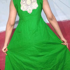 STYLISH GREEN FROCK