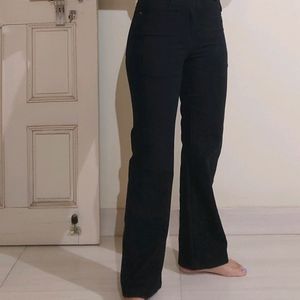 Straight Fit Black Jeans