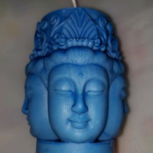 4 FACES BUDDHA SOY WAX SCENTED CANDLE