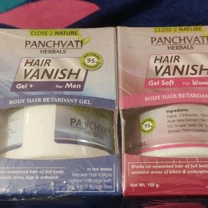 NEW WITH TAG PANCHVATI HAIR VANISH GEL