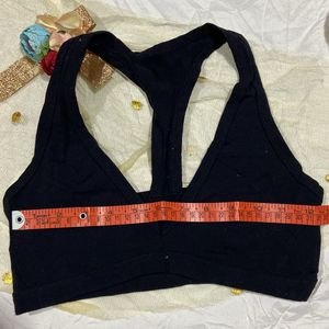 Black Deepnack Made In Itlay Bra