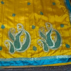 Cotton Silk Skirt Border Saree