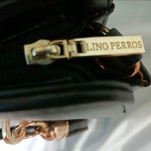 Lino Perros Black Satchel Bag