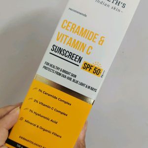 Dr Sheth Ceramide & Vitamin C Sunscreen 125gm