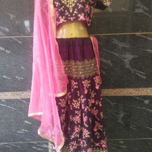 Designer Lehenga With Dupatta And Readymade Blouse