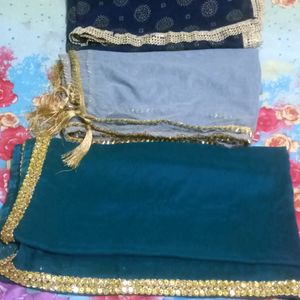 Combo Pack Of 3 Dupatta