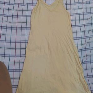 Flared Yellow Dress