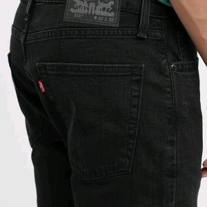 Levi's 513 Regular Fit Black Jeans