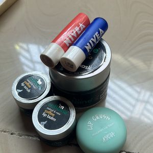 Combo Face Back &  Lip Balm Li Scrub