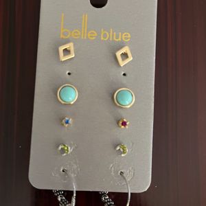 Stud Earrings - Set Of 5 (unused)