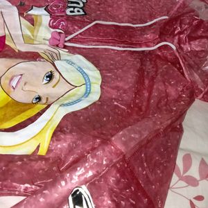 ☔Happy Monsoon🌧️Cute Barbie Raincoat For Girls💝