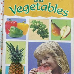 Combo Of Fruits And Animals Cardboard Books