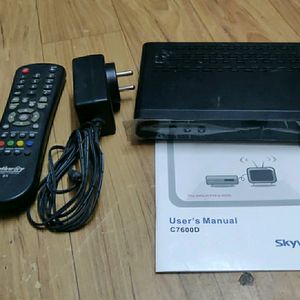 Hathway Setup Box With Adaptor And Remote