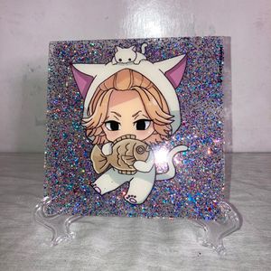 Mikey Chibi Kawaii Glass Painting