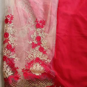 Net Georgette Mix Beautiful Designer Saree Party W