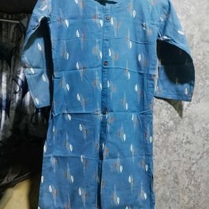 Vibrant Cotton Print Kurti for Sale