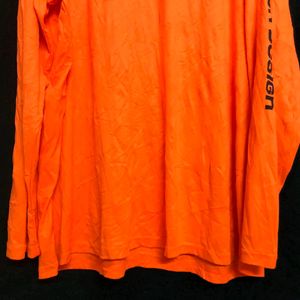 Orange Long Sleeve T Shirt