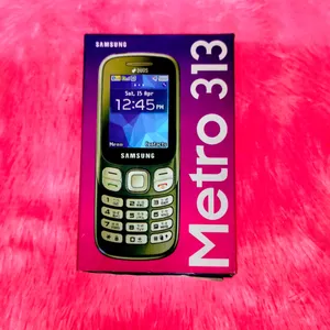 New SAMSUNG Metro 313 Dual Sim Keypad Mobile Phone