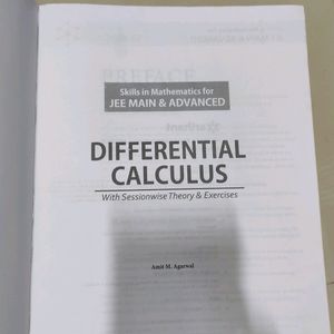 Differential Calculus For JEE Amit Agarwal