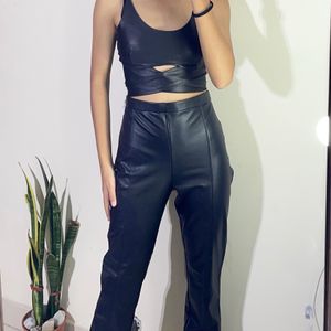 Zara Leather Pants