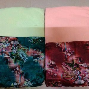 Chiffon Plane Saree