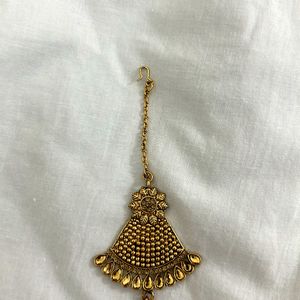 Golden Jewellery Set Only 1 Time Use