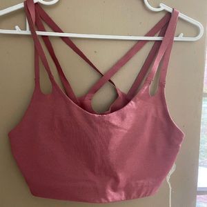 Adidas Coral Toned Bra Breathable