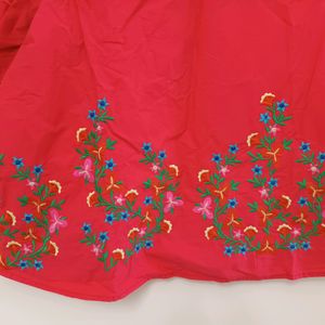 Max Cotton Top With Embroidery