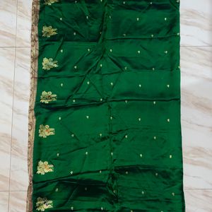 Peshwai Silk Green Saree