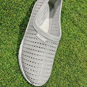 Grey Waterproof Casual Shoes For Women