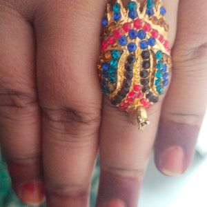 A Beautiful Peacock Ring