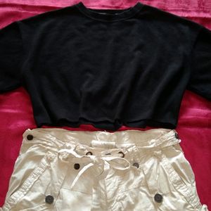 Set Of Crop Top And Stylish Pant..