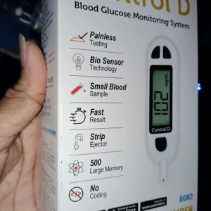 Todays Offer Box Pack-Control D Glucometer Sealed