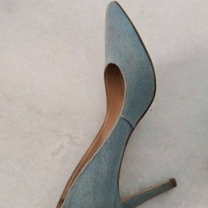 Heels By Charles And Keith...Light Blue Colour