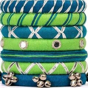 Blue Green Bangles 💚💙