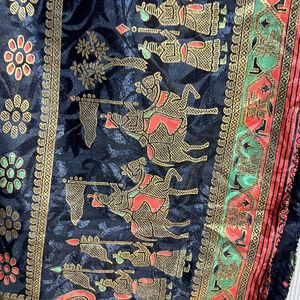 Rajasthani Print Silk Sarees