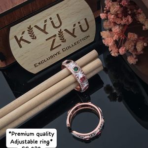 Women Ring Kiyu Ziyu Adjustable Anti tarnish Daily