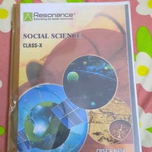 Social Science Class 10th Resonance