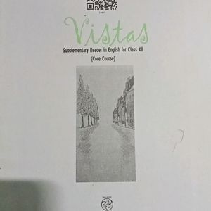 Vistas English Book For Class 12 CBSE