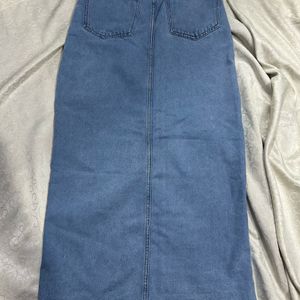 Imported Zara Denim Skirt