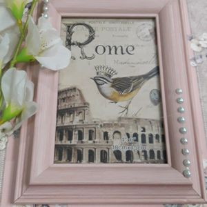 Peach Colour Photo Frame