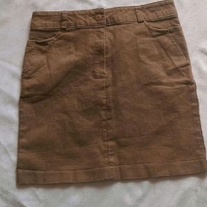 Mini Denim Short Skirt